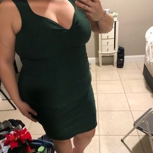 Green dress